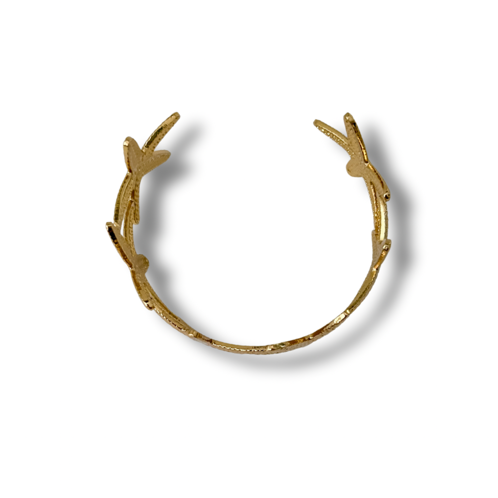 Pulsera estrella de mar - dorado