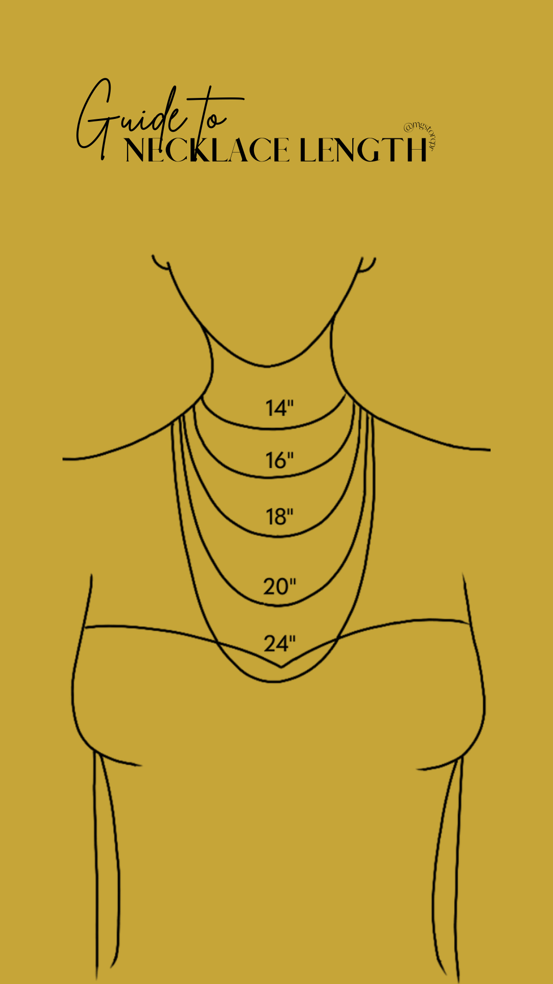 Collar para personalizar - dorado