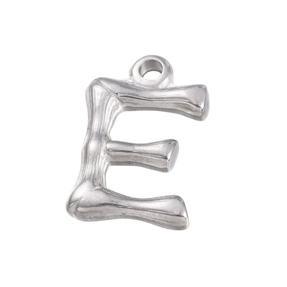 Charm inicial - letras A a Z - plata