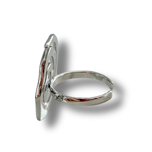 Sortija espiral - plata