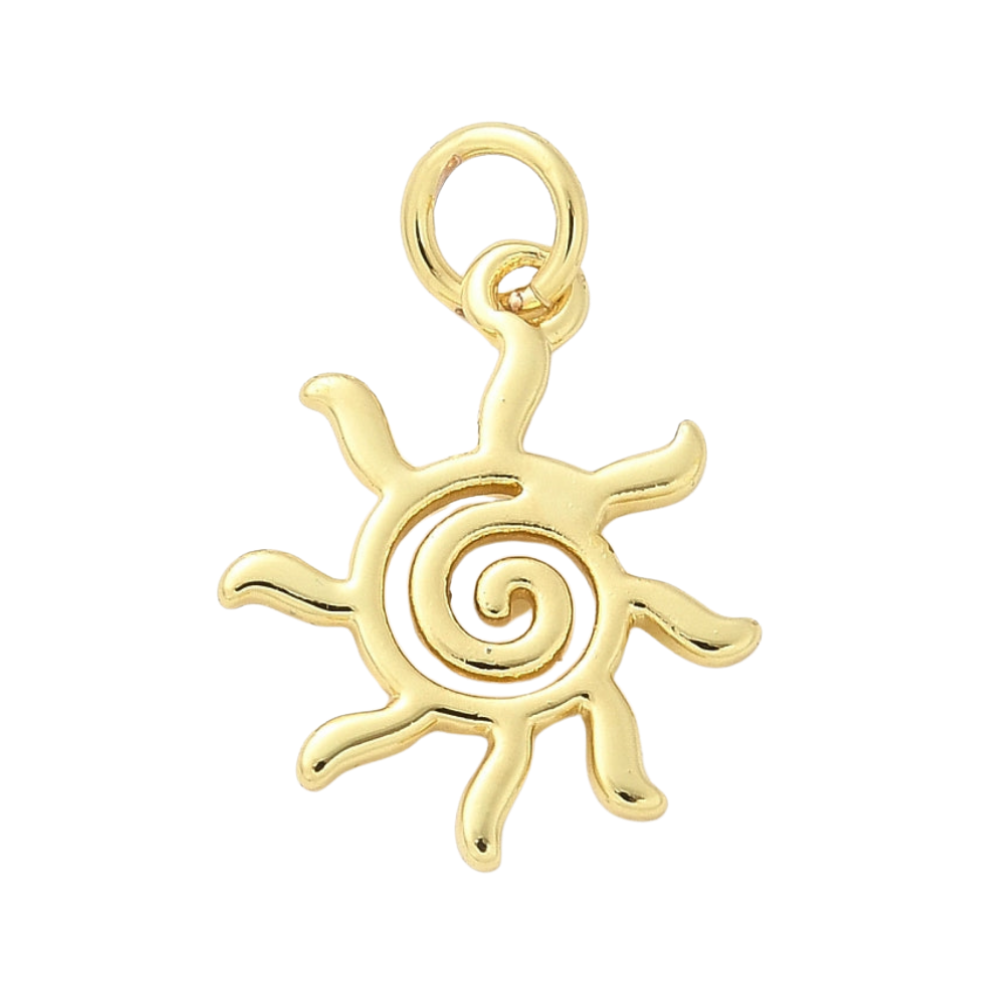 Charm sol - dorado