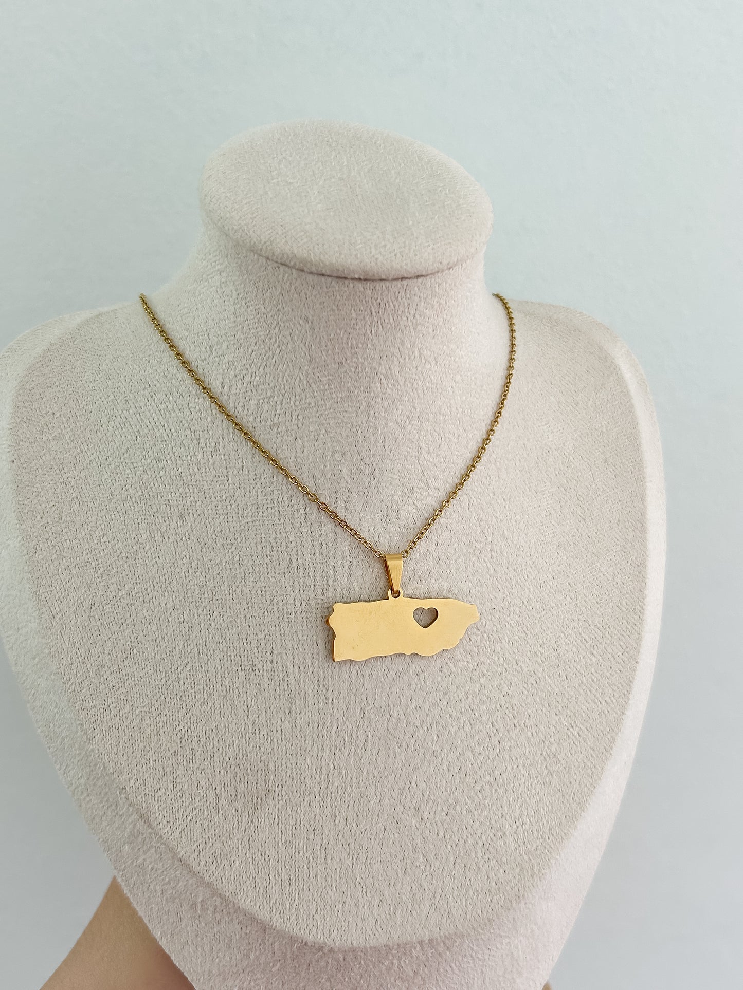 Collar PR - dorado