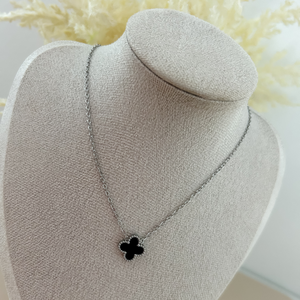 Bundle - 2 piezas - collar + pulsera - plata