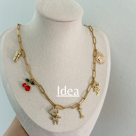 Collar para personalizar - dorado