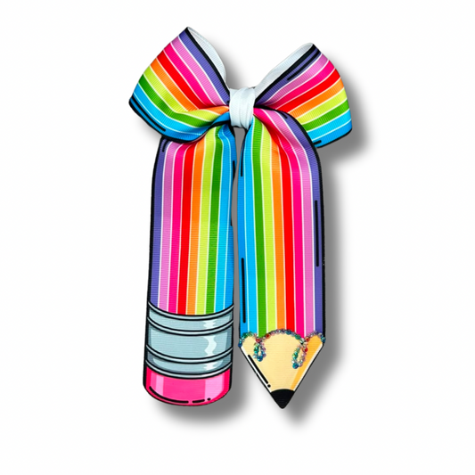 Lazo lápiz - colores - escolar
