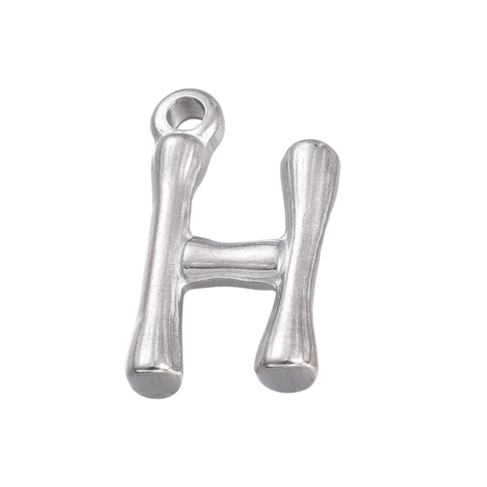 Charm inicial - letras A a Z - plata