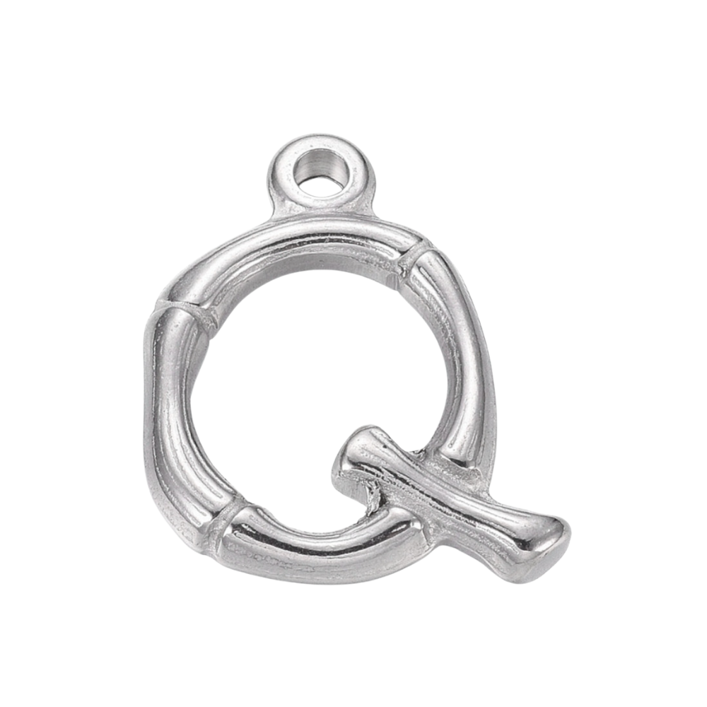 Charm inicial - letras A a Z - plata