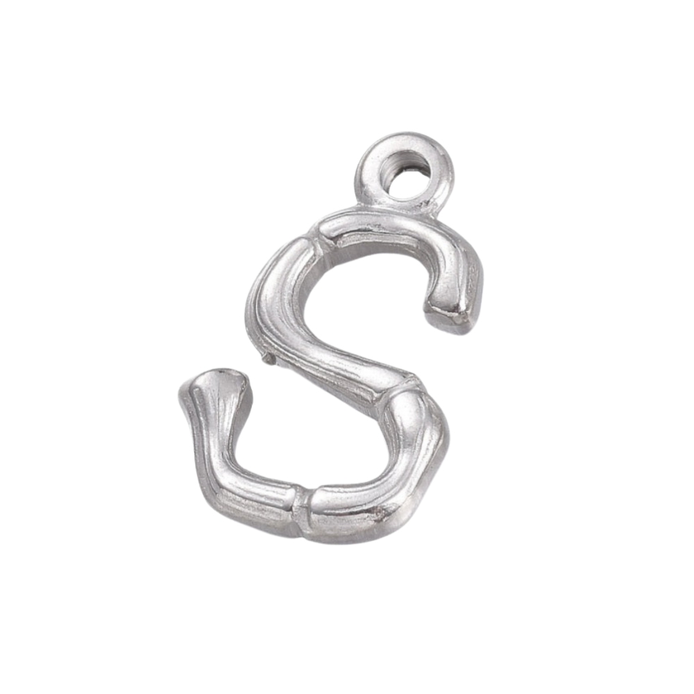 Charm inicial - letras A a Z - plata