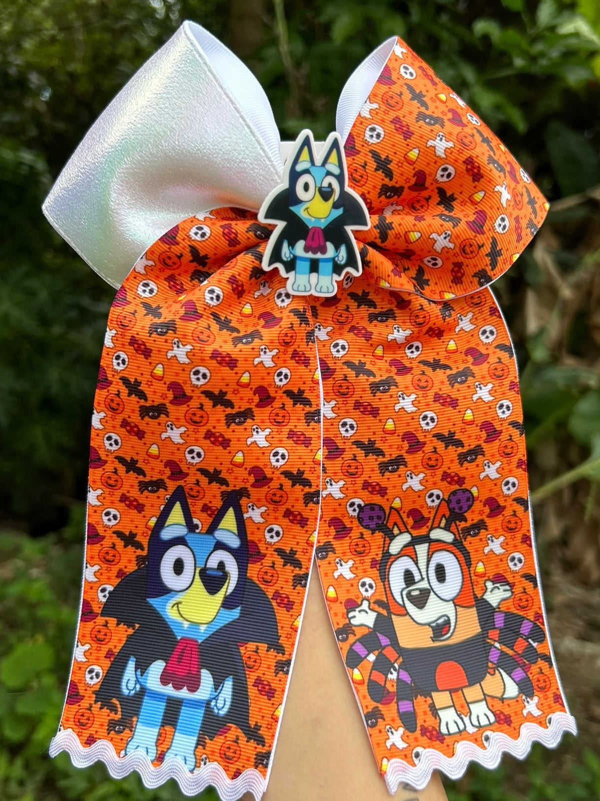 Lazo Bluey y Bingo - Halloween