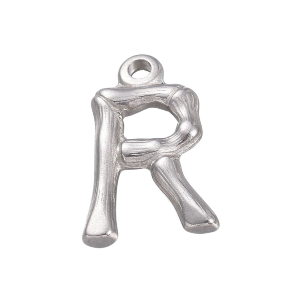 Charm inicial - letras A a Z - plata