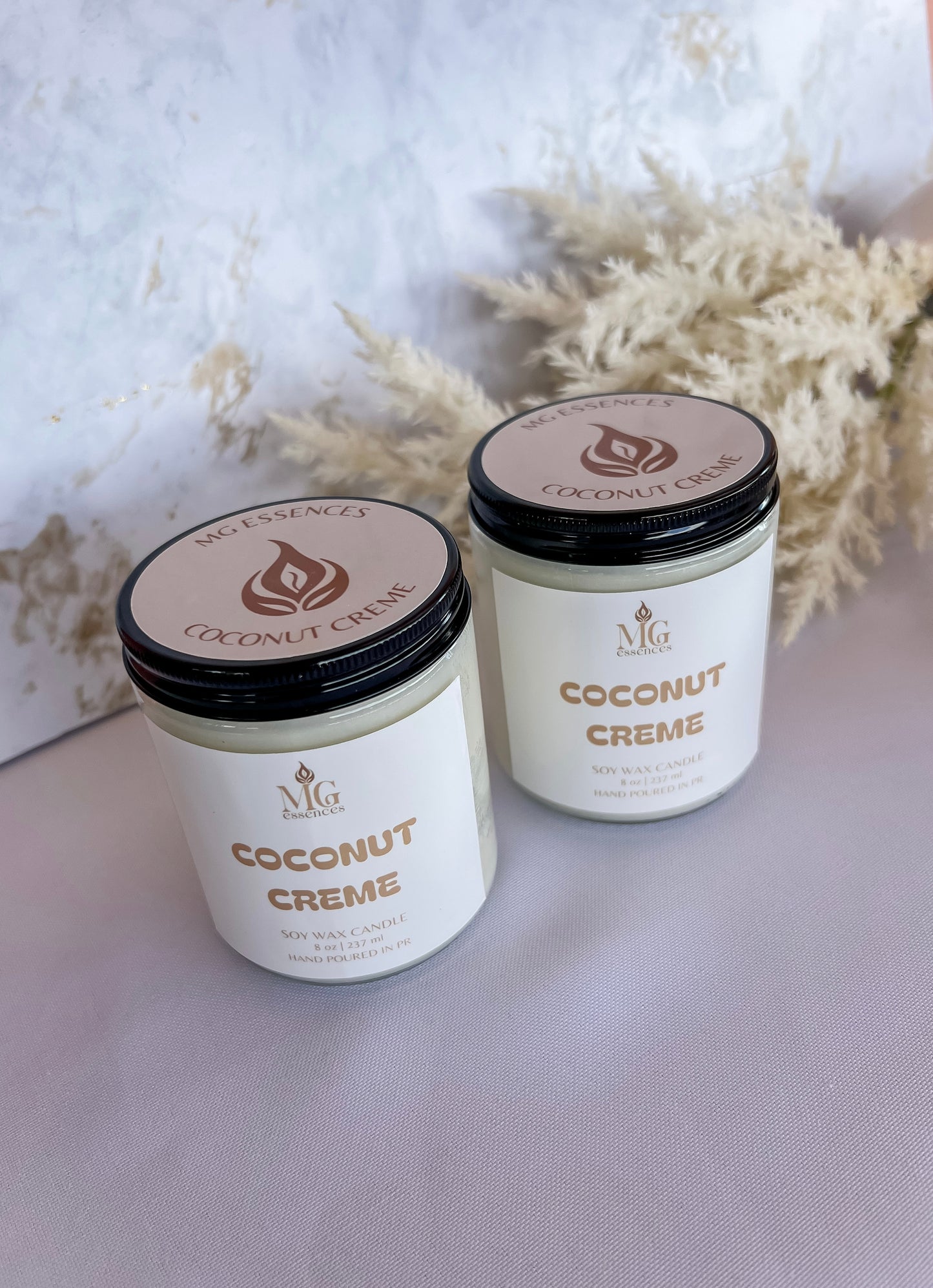 Coconut Creme - difusor para carro - vela 4oz y 8oz