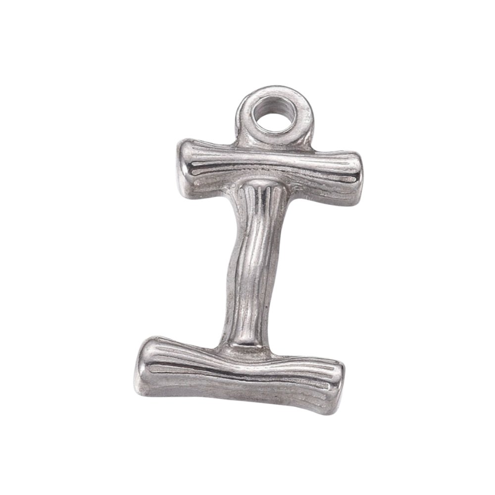 Charm inicial - letras A a Z - plata