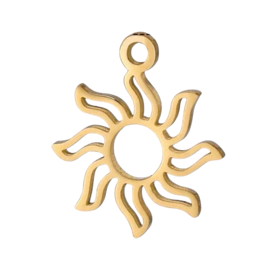 Charm sol - dorado
