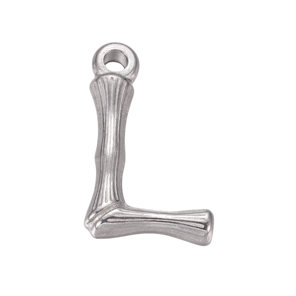 Charm inicial - letras A a Z - plata