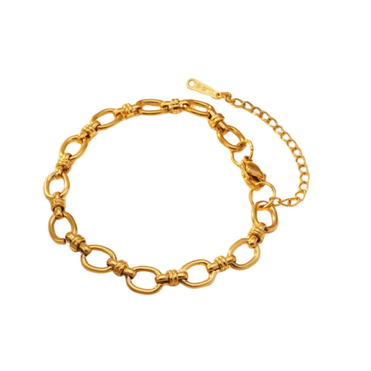 Pulsera para personalizar - dorado