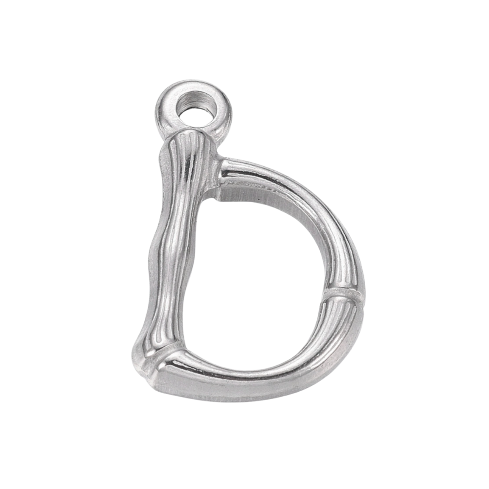 Charm inicial - letras A a Z - plata