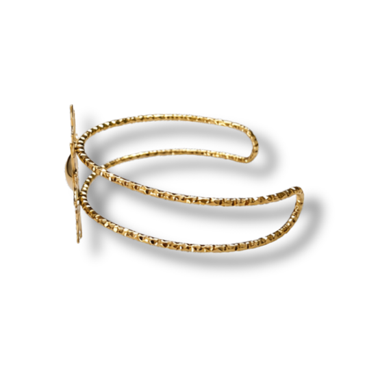 Pulsera sol - dorado