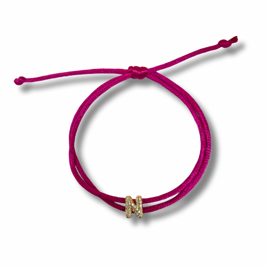 Pulseras con letras - dorado - letras A a Z