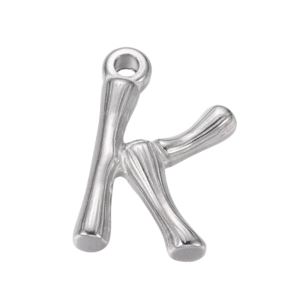 Charm inicial - letras A a Z - plata