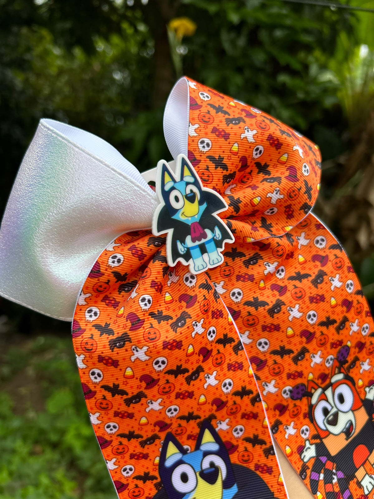 Lazo Bluey y Bingo - Halloween