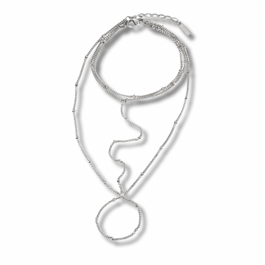 Pulsera sortija - plata