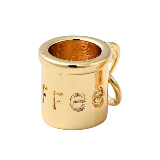 Charm taza de café - dorado