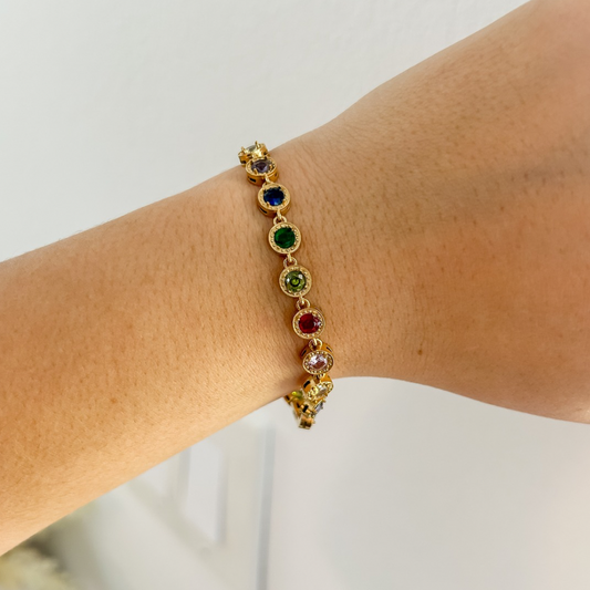 Pulsera Sof - colores - dorado