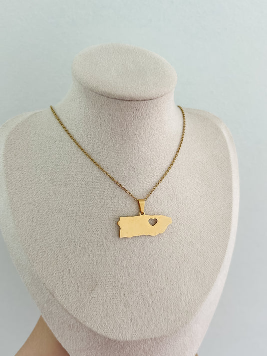 Collar PR - dorado