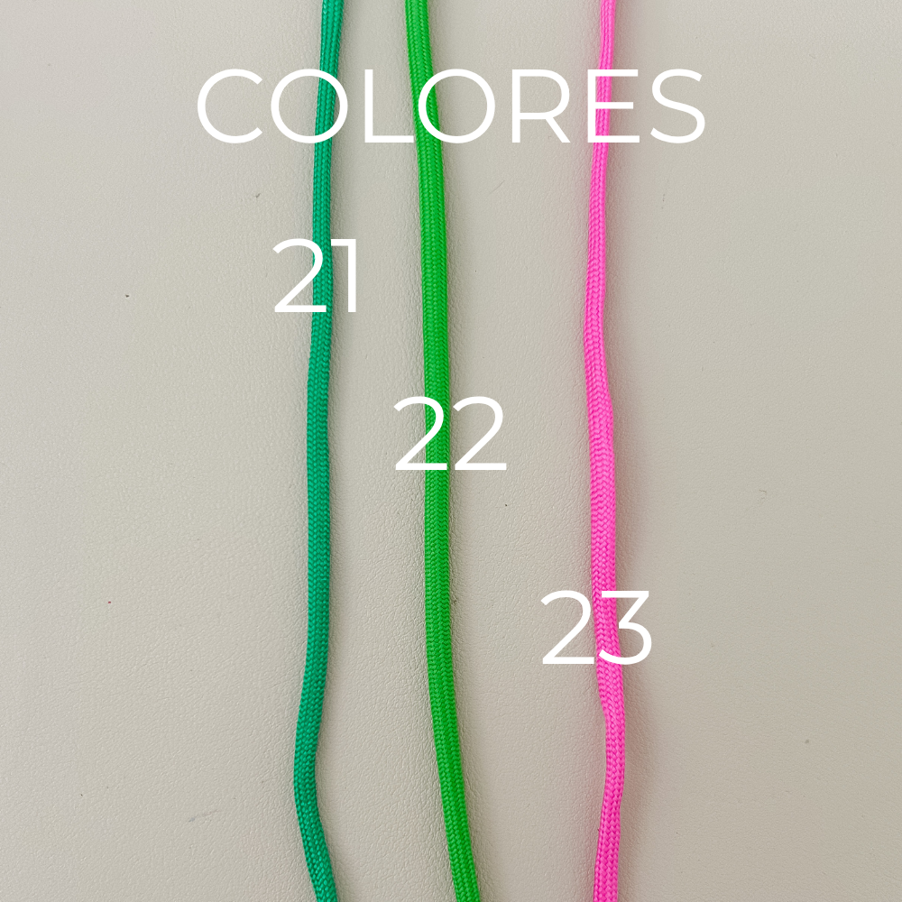 Pulsera ajustable - dorado - letra grande - colores