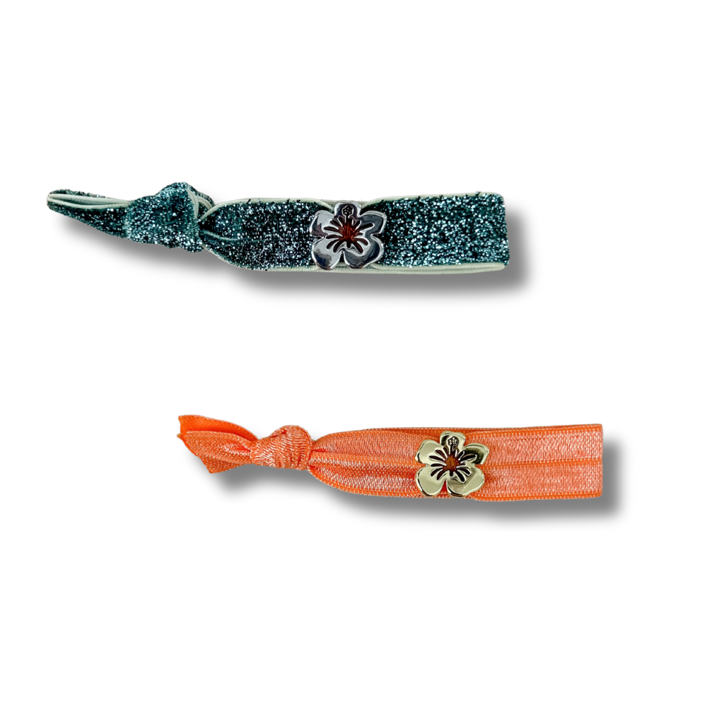 Pulsera elástica - dorado o plata - charms - cinta con o sin brillo