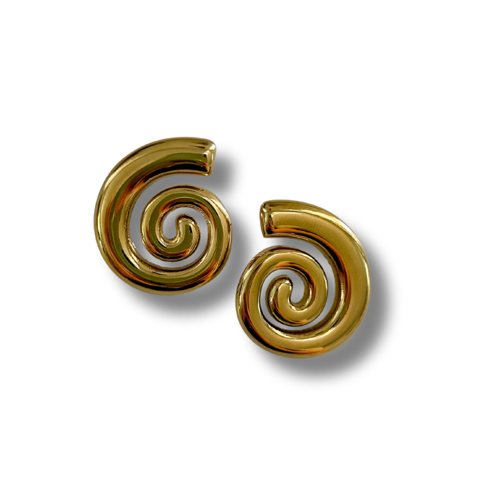 Pantallas Espiral - dorado