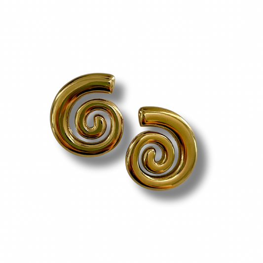 Pantallas Espiral - dorado