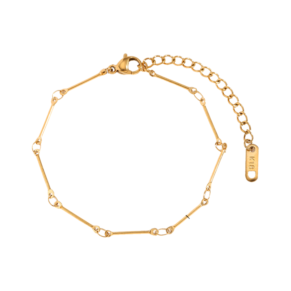 Pulsera para personalizar - dorado