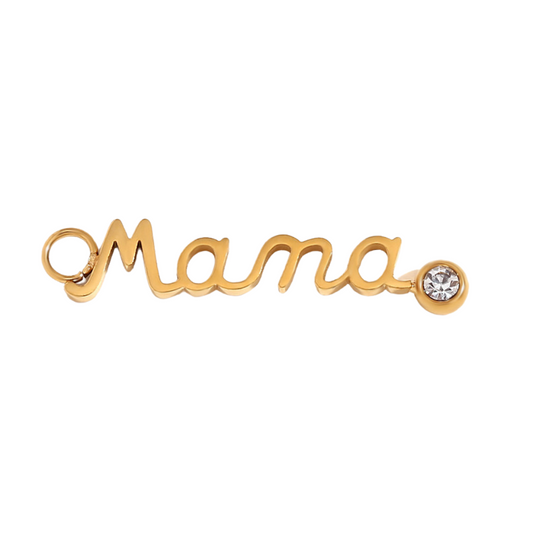 Charm Mamá - dorado