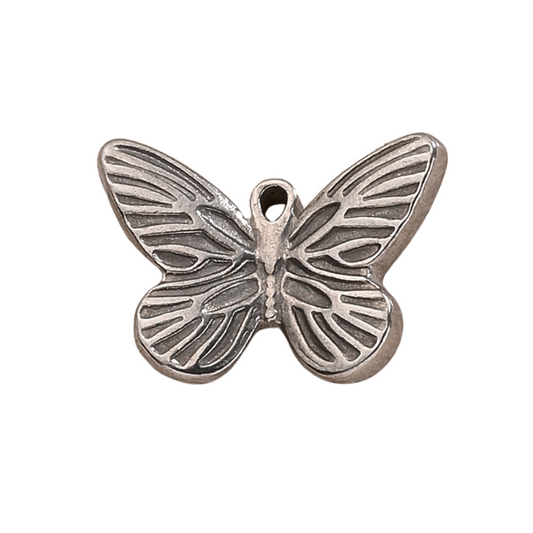 Charm mariposa - plata